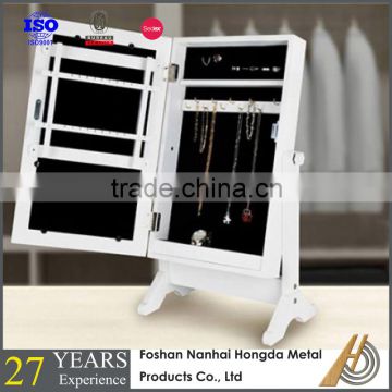 Mirror jewelry display stand