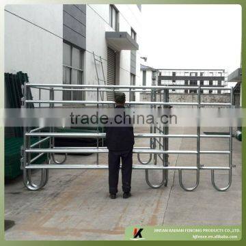 Galvanized steel farm panels