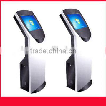 19inch kiosk interactive LED player with two-point IR touch panel