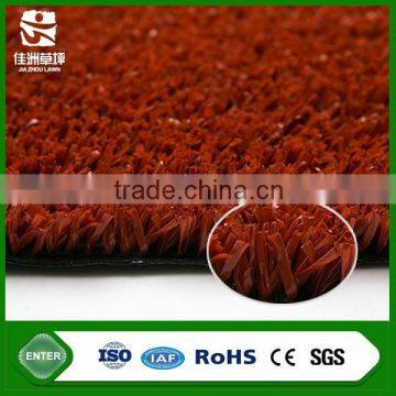 Red Color Artificial Grass Baseketball Flooring