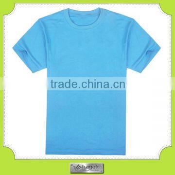 Adults Age Group and 100% Cotton Material cheap blue t shirts in bulk