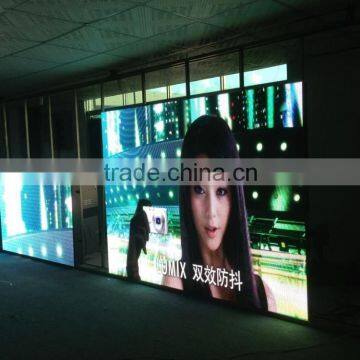 stage background design indoor smd led glass screen