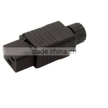New product 2016 screw type 16A IEC C20 iec plug