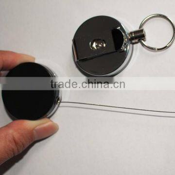 40mm Black Metal Retractable Badge Reel photo-3