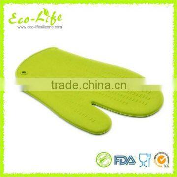 100% FDA Approved Heat Resistant Silicone BBQ Gloves Silicone Mitts photo-4