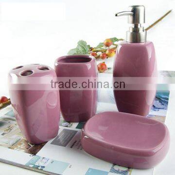 Ceramic Bathroom Set 4pcs Bathroom Set