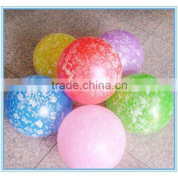 high quality round baloon with printing