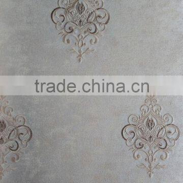 new invention Seamless wallcovering 2.8m width fabric back wallpaper zHM-6218