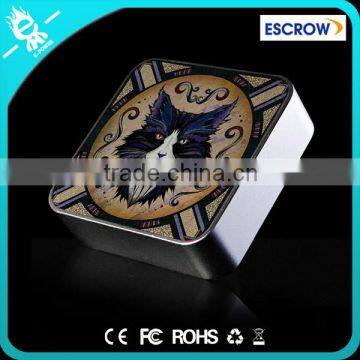 Cat 6000mah 6600mah 7800mah Mini Aluminum Diy Square Portable Power Bank Charger for Smartphone photo-4