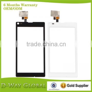 China Supplier Wholesale touch screen for sony Xperia L S36H lcd display