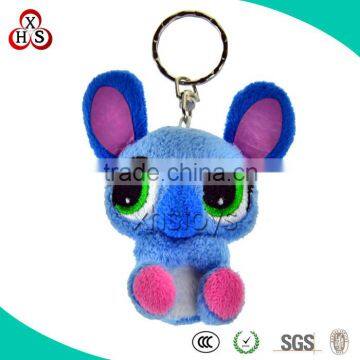 2014 Wholesale Soft Stuffed Mini Plush Animal Keychain for sale