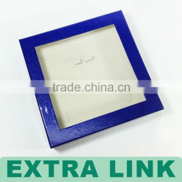 Paper Gift Box With Clear Pvc Window Box For Bottle Packing