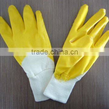 13G Foam Nitrile Palm Coated Glove, Foam Surface Glove ,13G Nylon/Polyester Liner