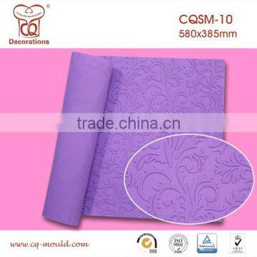 Fondant Cake Decorating Silicone Imprint Mat,Lace Mould