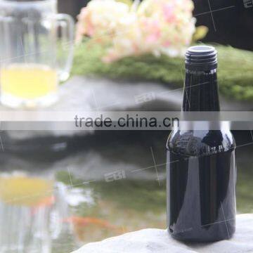 Aluminum 12oz juice bottle with food coating inside