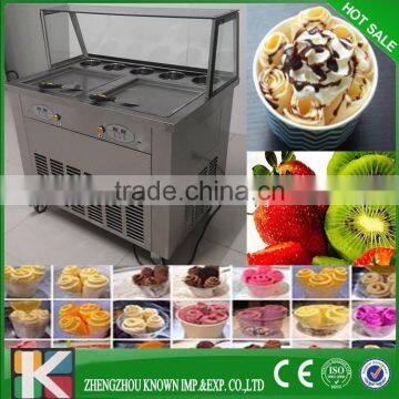 Fry Ice Cream Machine / Fried Ice Cream Machine / Ice Cream Roll Machine