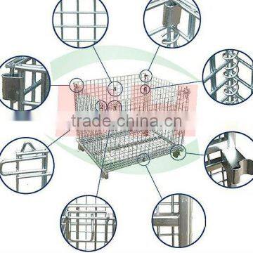 pallet wire mesh container