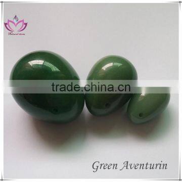 Health Care Natural Aventurin Yoni Eggs Set Of 3 Kegel Exercise for Woman Kegel Eggs With Gift Box photo-2