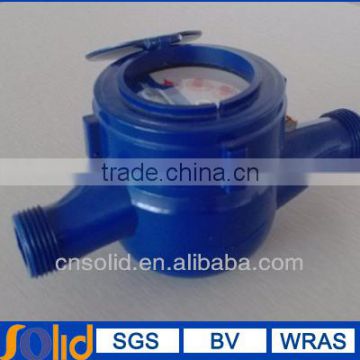 Plastic ABS multi-jet type dry type water meter