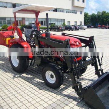 50HP Jinma Tractor Prices With 4 in 1 Front End Loader And A/C Cabin