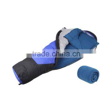 Fleece Sleeping Bag Camping Travel Outdoor Sports Bag