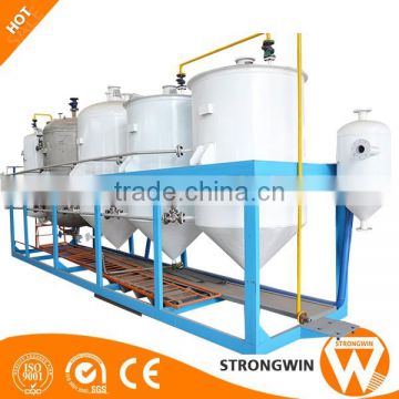 Best Selling Crude Oil Refinery Machine Vegetable Oil Refinery Machine Crude Cooking Oil Refinery Machine