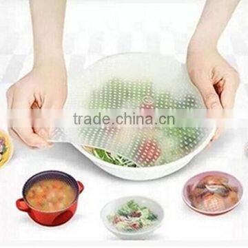 Food Grade Reusable Silicone Food Storage Wraps