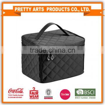 Nylon Cosmetic bags with quality zipper single layer travel Makeup bags