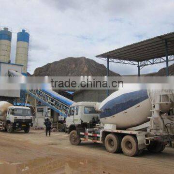 Malaysia HZS90 Concrete Batching Mixing Plant For sale