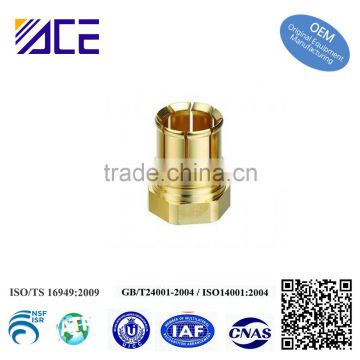 Precision Machining Brass Fiber Adapter