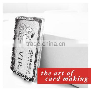 Best selling metal magnetic stripe VIP card
