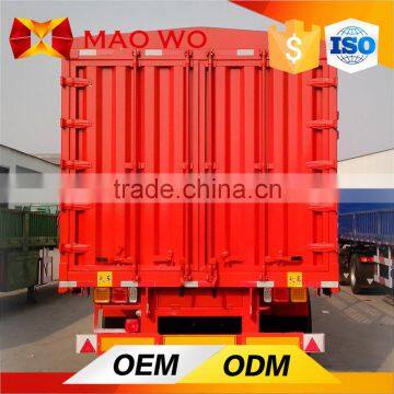 China Best Brand 60 Tons Low Boy Van Truck Trailer for Sale