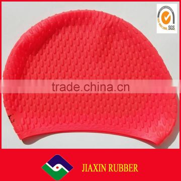 OEM Various Style Factory Price Elastomeric Solid Silicone Swim Cap