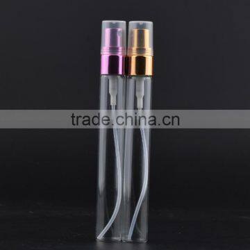 MUB 10ml Refillable Clear Glass Perfume Spray Bottle With Aluminum Atomizer photo-5