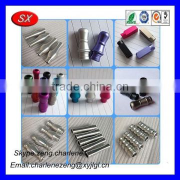 CNC machining precision stainless steel metal smoking pipes parts for electronic cigarette accessories products manufacturer