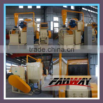 Electric power cable granulating machinery