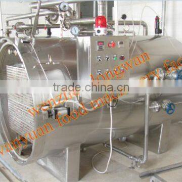 steam spray retort sterilizer autoclave for meat in glass jar