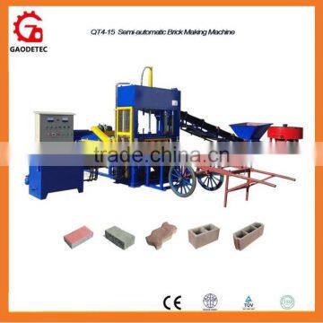 QT4-15 Automatic Hydraform Interlocking Brick Machine in kenya