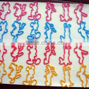 Colorful Cute Ametabolic Silicone Rubber Bands