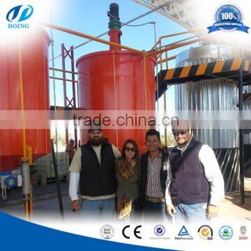 Lowest price of tyre pyrolysis oil/crude oil refinery equipment in China