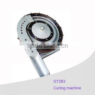 Electric cover curling machine for tin can