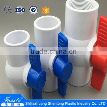 PVC Femal Thread Ball Valve 1/2" 3/4" 1" photo-2