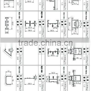 Aluminium Profile Lightweight Fabric Frame photo-2