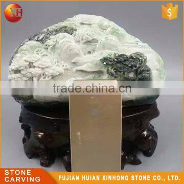 Oriental Treasure Lively A Grade Chinese Jade And Tassel photo-4