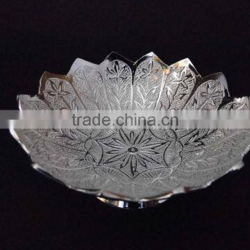 Wedding Gift Item, Return Gift, Home Decoration Brass Silver Plated Bowl photo-2