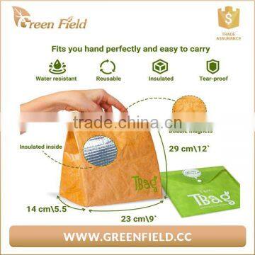 Hot Sale Collapsible Tyvek Paper Insulated Lunch Cooler Bag photo-3