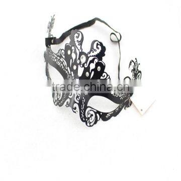 New Black Swan Laser Cut Metal Womens Mardi Gras Venetian Masquerade Mask photo-2