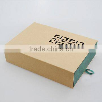 Kraft Paper Gift Box Drawer Box Paper Box Food Packaging photo-2