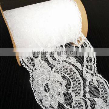 Wholesale White Lace Fabric African Make Ribbon for Wedding photo-3
