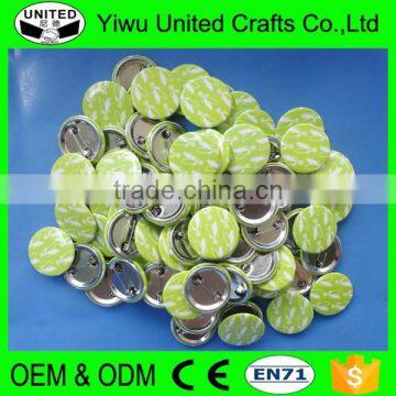 Uniform use custom printed arm badge reflection button badge